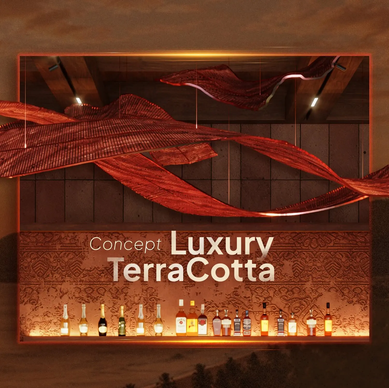 Concept luxury terra cottta Q Terra