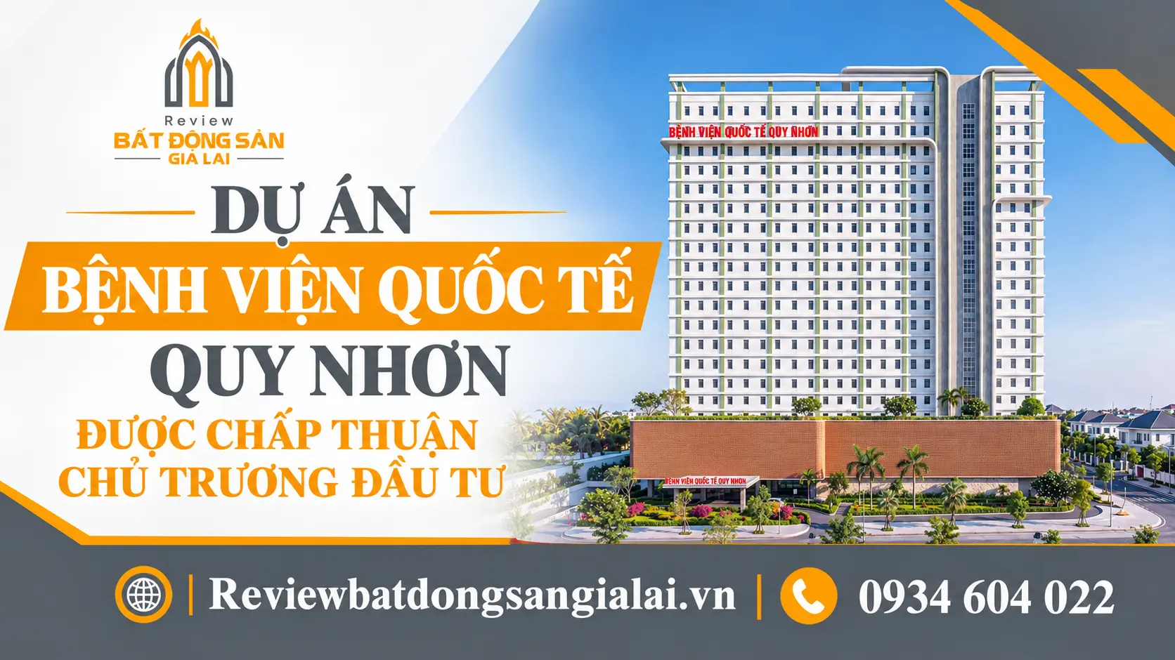 Dự Án Bệnh viện Quốc Tế Quy Nhơn Được Chấp Thuận Chủ Trương Đầu Tư