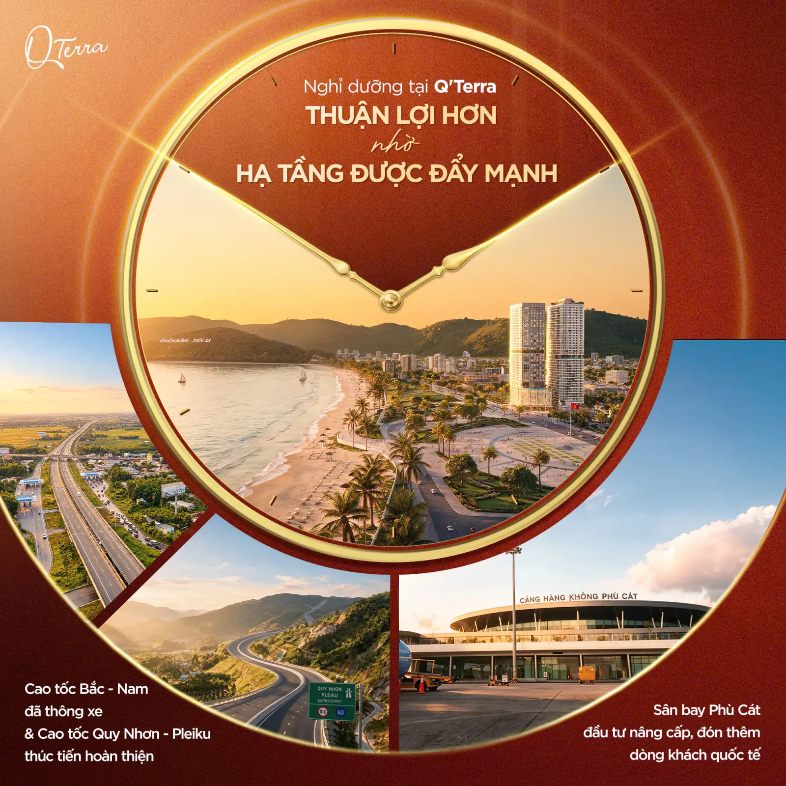 Q’Terra Quy Nhơn hưởng lợi gì từ hạ tầng giao thông liên vùng?