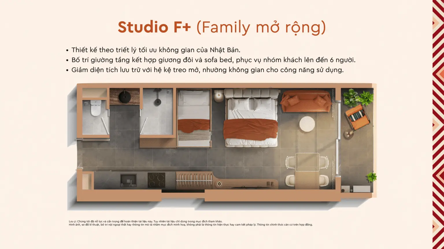 Căn Studio F+